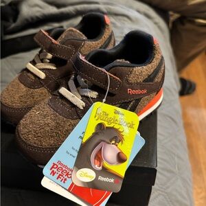 Reebok Kids Brown and Black Sneakers